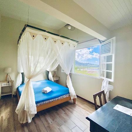 Chambre Et Sdb Privative Ylang Ylang Vue Mont Pelee Dans Maison Partagee Le Morne-Rouge Luaran gambar